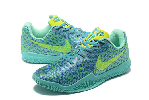 Nike Kobe 12 Blue Green Basketball Shoes